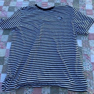 Nike sb striped tee shirt